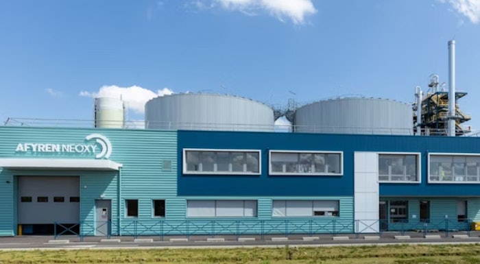 Afyren plans to gradually ramp up volumes to produce 16,000 tons of carboxylic acids per year at full capacity, for total annual sales of around €35 million.