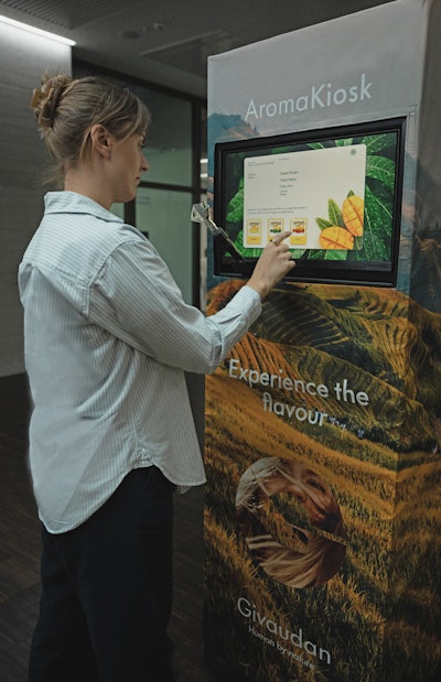 Givaudan Taste & Wellbeing has launched a new digital sensory insights tool called the Aroma Kiosk. Designed to connect with consumers in dynamic environments such as grocery, universities and shopping malls, the Aroma Kiosk gathers valuable consumer insights and recommend products in real time.