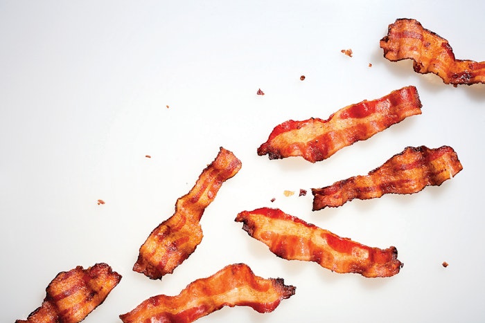 Bacon, in particular, gains impact and complexity from 50 ppm.