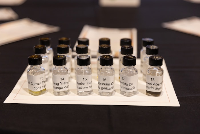 These sessions are designed to take attendees on a guided tour through a lineup of organoleptic materials.