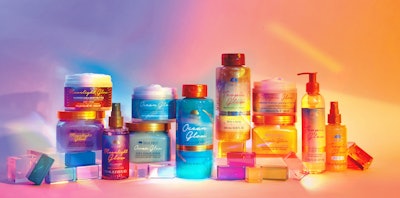 Moonlight Glow and Ocean Glow join Tropic Glow, one of Tree Hut’s best-selling product lines; courtesy of Tree Hut.