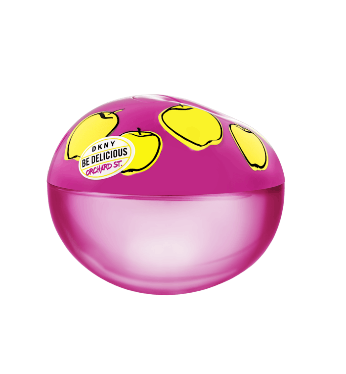 Top notes of the fragrance include Pink Lady Appe, neon pink grapefuit, black currant, pink pepper. Middle notes include jasmine Sambac, orris, black raspberry and pomegranate. Base notes include leather, cedarwood, amber woods and Edenolide.