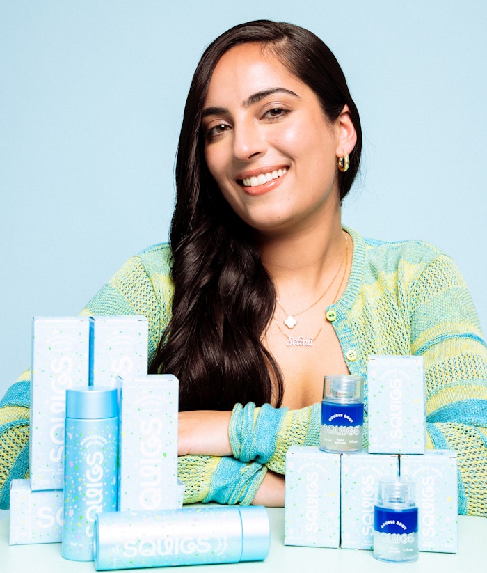 Nikita Charuza is the CEO and founder of Squigs Beauty.