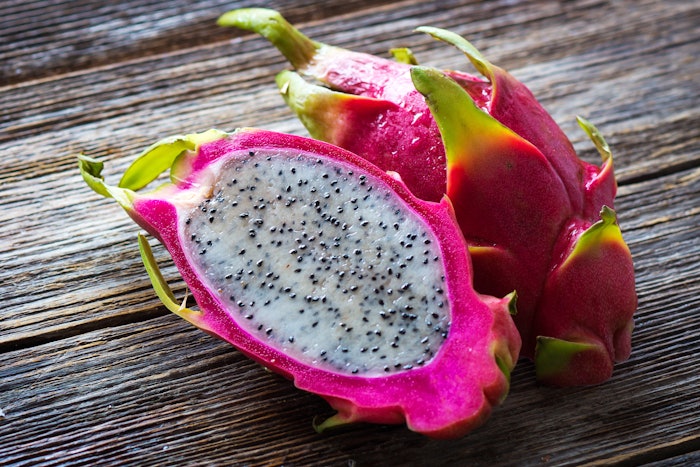 Pitaya is one of the food and beverage ingredients to watch.