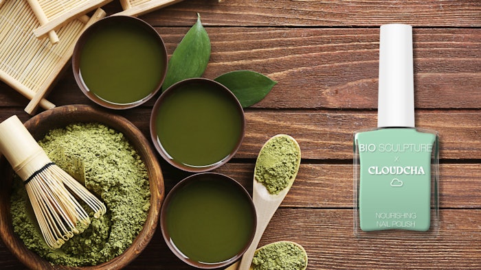 In honor of Cloudcha's new matcha, Bio Sculpture is launching a new, trending shade.