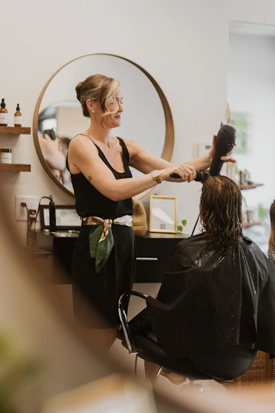 'I hope clients feel like we cared for and connected with them during their visit. Also, taking pride in coming to a salon that is trying hard to disrupt the beauty industry, the third largest producer of landfill waste in the United States.'