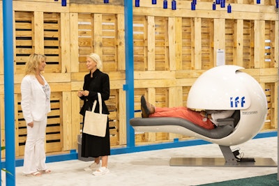 IFF's booth at the World Perfumery Congress 2022 in Miami.