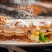 Perdon Rupnow reproduced one of her favorite French desserts the Paris-Brest puff pastry base garnished with hazelnut praliné and cream by using five different pyrazines to complete her vision.