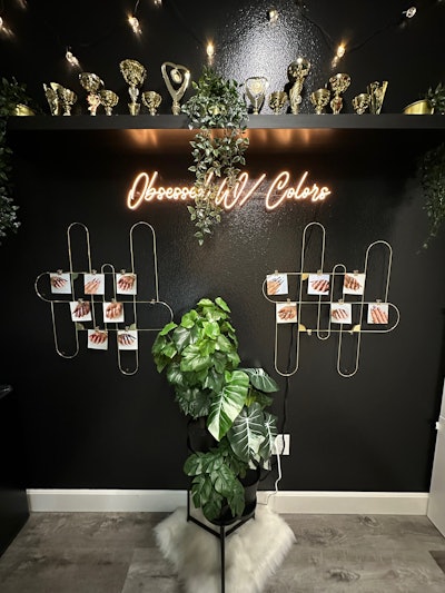 'I would call my aesthetic elegant and cozy. I really wanted to create a space that is inviting for my clients and, at the same time, inspires me to create.'