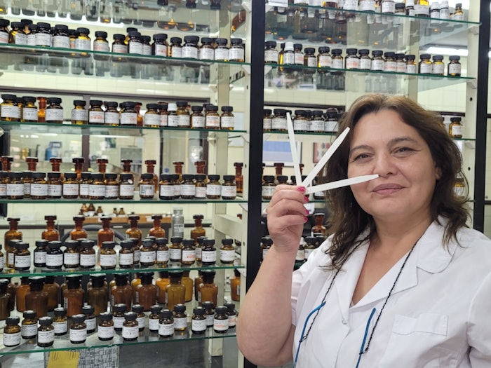 Maria del Rosario Esobar currently work on fine fragrances for the local Argentine market.