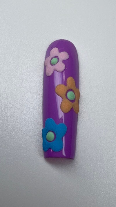 Groovy Puffy Flowers