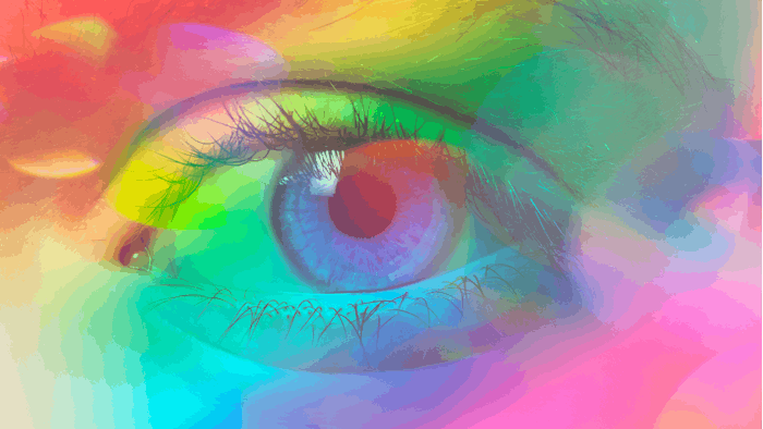 eye and colors, light wavelengths