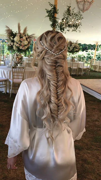 Bridal hair by Alexandra Wilson