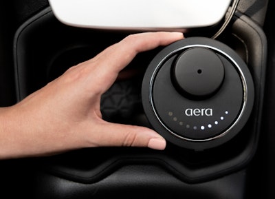 In September 2023, Aera launched Aera Go, a clean scent diffuser for the car.