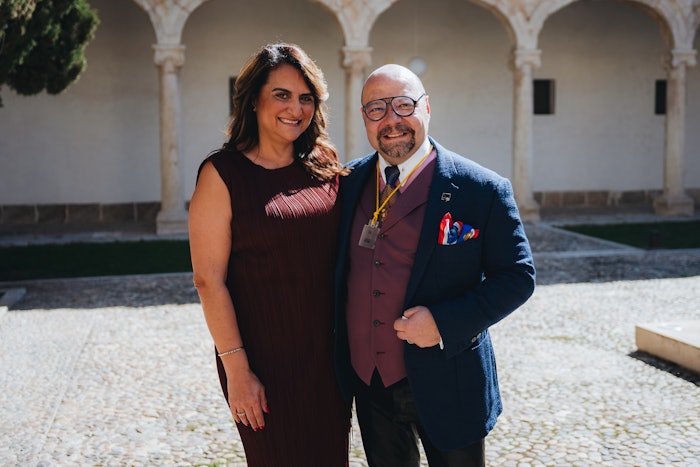 Givaudan vice president perfumer Adriana Medina alongside senior perfumer Rodrigo Flores-Roux.