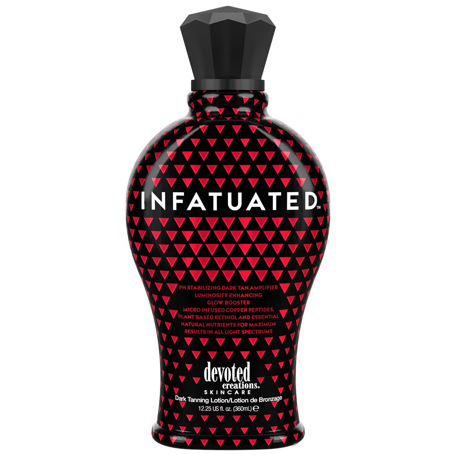 The winning shrink sleeve label was produced for OL Products for its Infatuated Tanning Lotion and was printed at Overnight Labels, the company&rsquo;s Deer Park, New York plant.