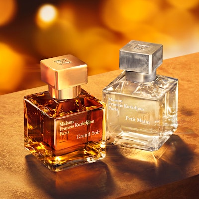 'Paris is incredible and I translated into fragrance the emotions of living two moments that are ephemeral but so exceptionally beautiful that they remain engraved in memory, through a duo of eau de parfum, Petit Matin and Grand Soir.'