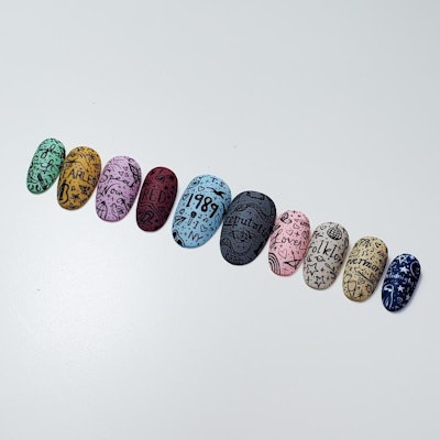 Taylor Swift Eras Tour Nails