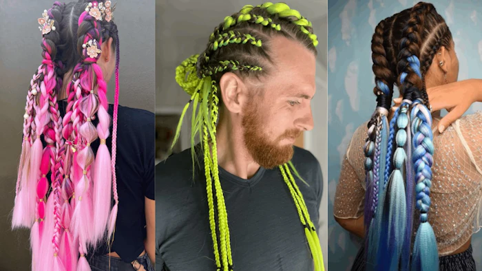 With festival season quickly approaching, Stefania Glamour shares her process for creating festival braids and some inspo photos, so your clients can be the life of the party at Coachella, Lollapalooza and more.