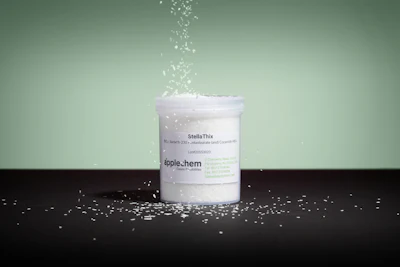 Offering a luxury effect in formulations, Applechem's Stellathix is reportedly 10 times more potent than conventional mass market shampoo thickeners.