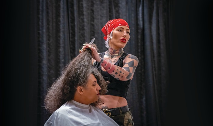 Presley Poe has not only resisted pressure over the past 23 years to specialize, but has flourished as an educator, brand ambassador and salon owner doing exactly what they love to do — everything!