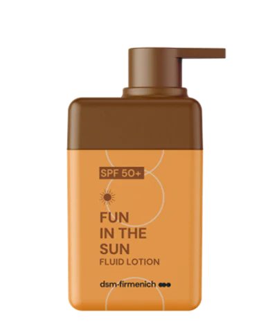 DSM-Firmenich's recent sun care concepts included the pineapple-scented Sun & Fun.