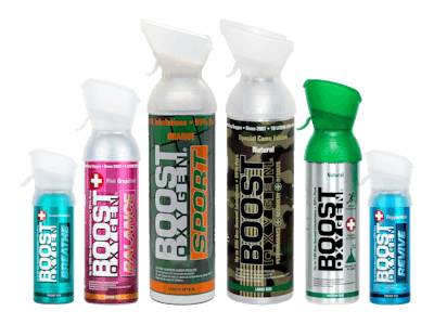 The aromatherapy collection features eight fragrances.