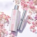 The solid perfumes are housed in a vibrant pink translucent stick and feature an alcohol-free formula.