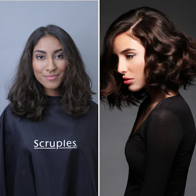 Manhattan Brunette before and after