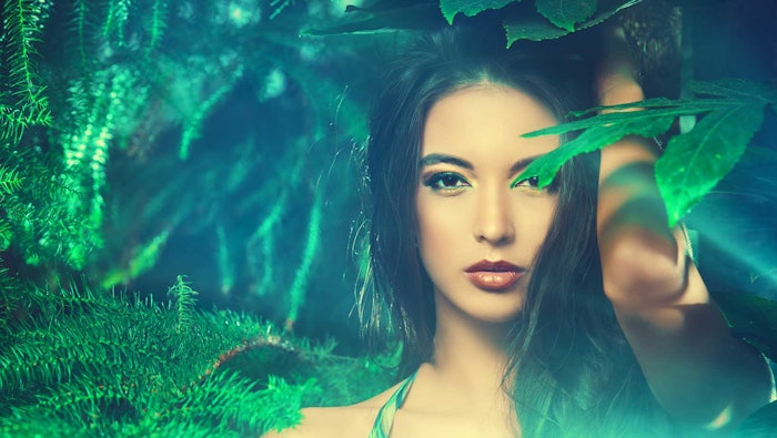 Woman Rainforest Green Adobe Stock 89226842