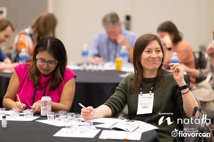Attendees will be split into two groups, first attending a 45-minute session with one of the flavorists and then swapping to join a 45-minute session with the other.
