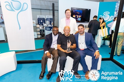 John V. Pascale awarded the American Society of Perfumers' Lifetime Achievement Award