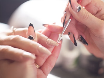 Nail art specialists are highly talented artists.