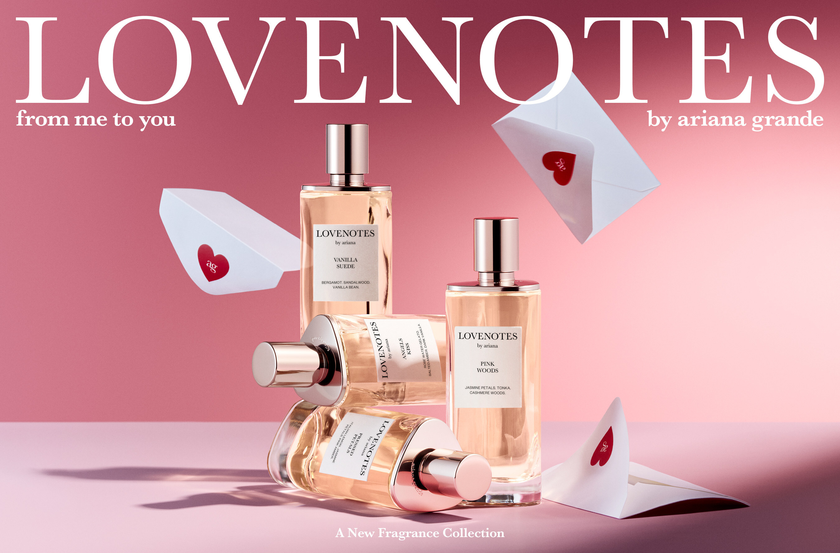 LOVENOTES アリアナグランデ香水 Ariana Grande x Luxe Brands Debuts Lovenotes Multi-Fragrance