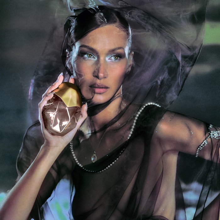 'Ôrəbella Bella Khair Hadid Nightcap campaign shot. Photographer Elizaveta Porodina for 'Ôrəbella.