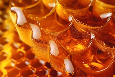 Thirty ppm is a reasonable addition to honey flavors, perhaps a little less for very floral honey flavors.