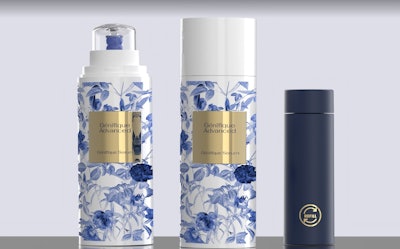 Tianshi GmbH has launched a cosmetic dispenser made from high-quality porcelain, featuring an innovative refill system that ensures easy and clean refilling of cosmetic products.