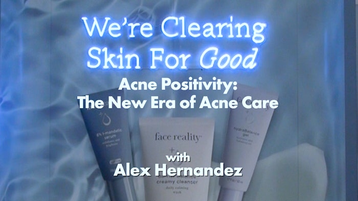Acne Positivity video interview from Face Reality
