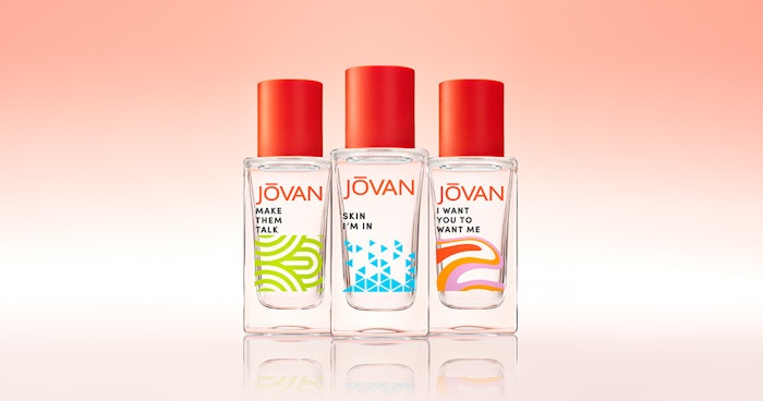 Jovan's latest collection is comprised of three fragrances: Make Them Talk, Skin I'm In and I Want You To Want Me.
