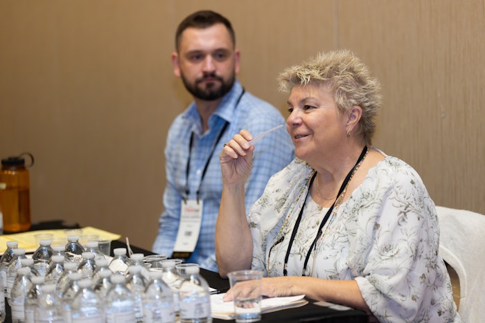 Bell Flavor & Fragrances principal flavorist, Cyndie Lipka teamed up with certified flavorist Michael Morrison to moderate the second session of Flavorcon 2024's Master Class.