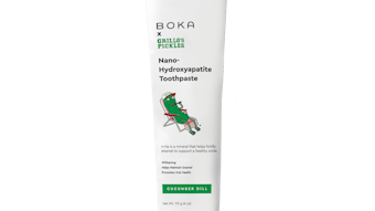 The new flavor of toothpaste combines sweet, refreshing, and tangy tastes of cucumbers and dill.