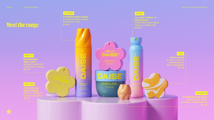 DAISE Beauty is a beauty brand catered to young Gen Z and older Gen Alpha consumers.