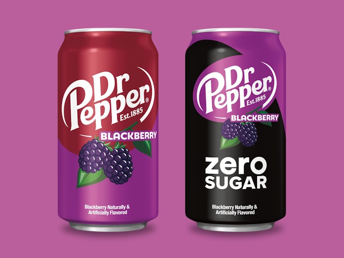 Several of the new additions, including Dr Pepper Blackberry, will be permanent to their brand portfolio.