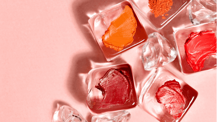 Lipstick On Ice Cubes
