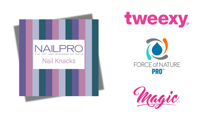 Nailpro Nail Knacks box and brand logos