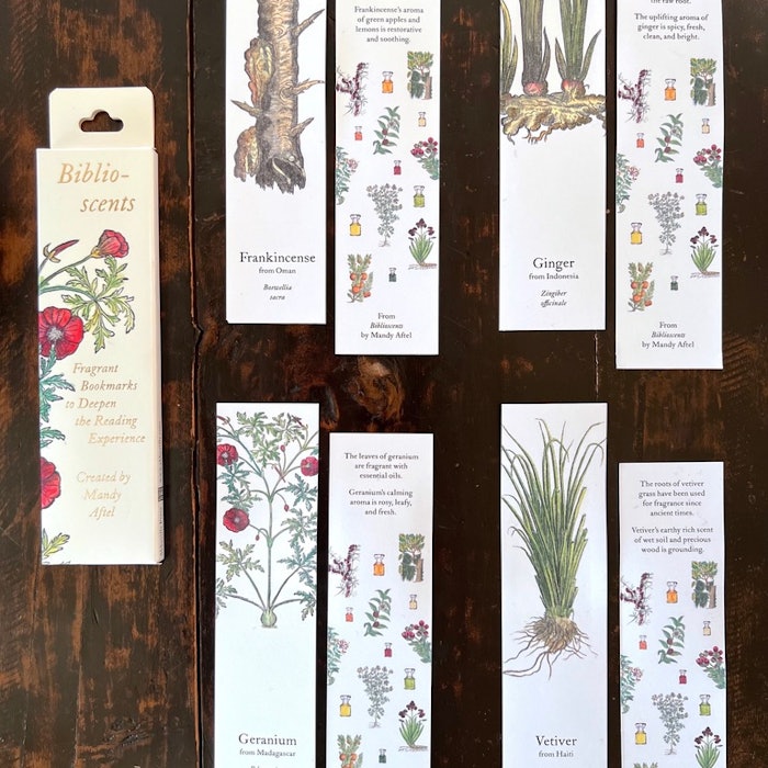“Rich with cultural and emotional associations of every kind, fragrances have the power to transport you to a different time and place — just like a good book,” Aftel said in a press release.