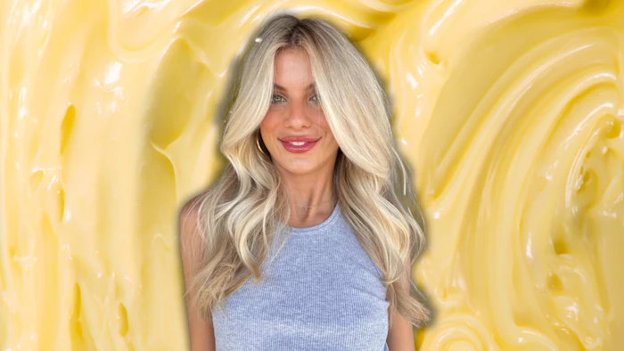 Buttery blonde by Emma Singer