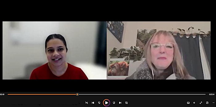 Arayna Singh, Technical Marketing Manager, Croda Consumer Care, and Rachel Grabenhofer, Managing Scientific Editor, Cosmetics & Toiletries