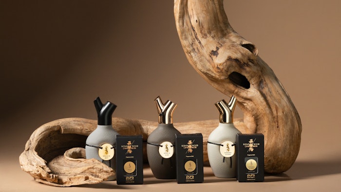 The Trees of the West collection includes three scents inspired by different types of forests.