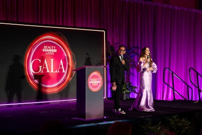 Beauty Changes Lives Gala 2025 hosted by Sam Villa and Elizabeth Faye.